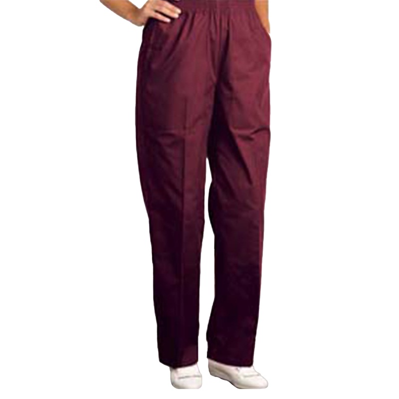 Women's Fashion Slacks Pant - 7401 - Burgundy