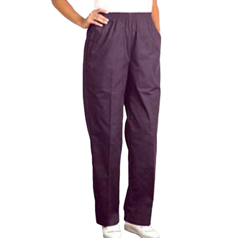 Women's Fashion Slacks Pant - 7450 - Eggplant