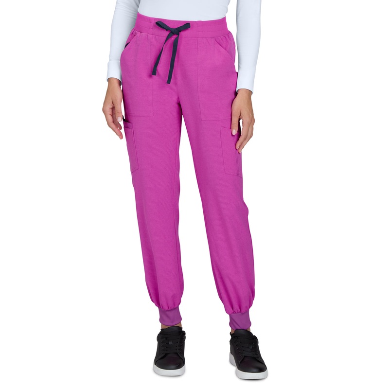 Women's Silky and Durable 7-Pocket Jogger-Style Pant - 781 - Hibiscus Pink