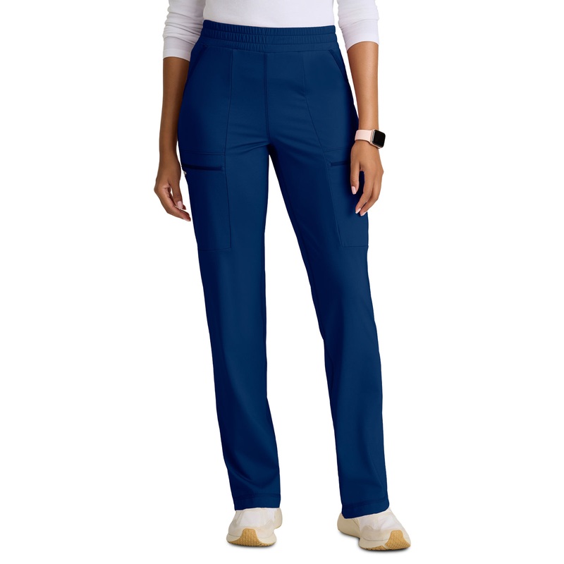 Women's Six Pocket Drawcord Momentum Pant - GRSP685 - Indigo (Navy)