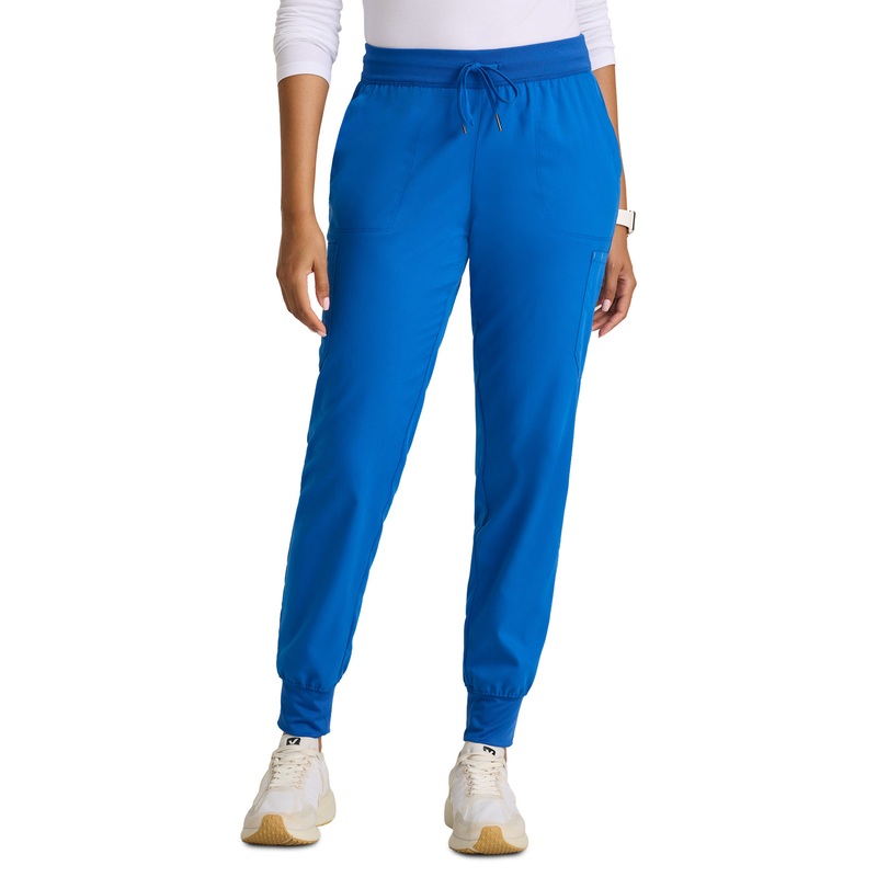 Women's Six Pocket Jersey Knit Waistband Finley Pant - GRP689 - New Royal