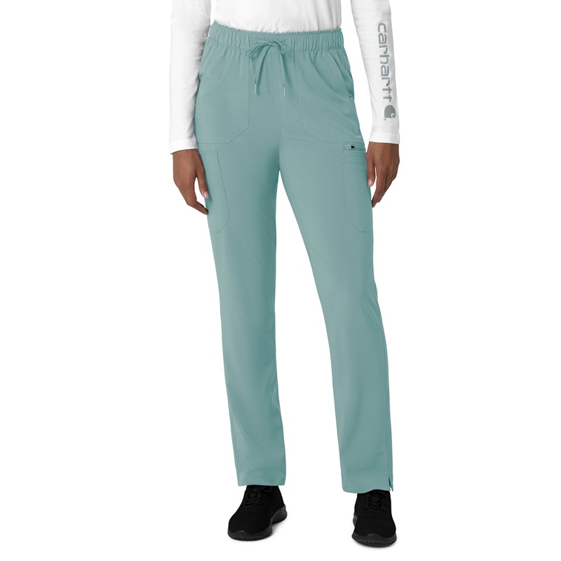 Women's Seven-Pocket Straight Leg Pant - C53210 - Summer Blue