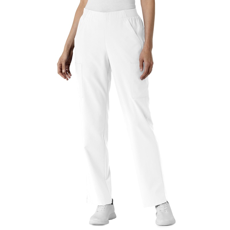 Women's Six-Pocket Cargo Utility Pant - 5145 - White