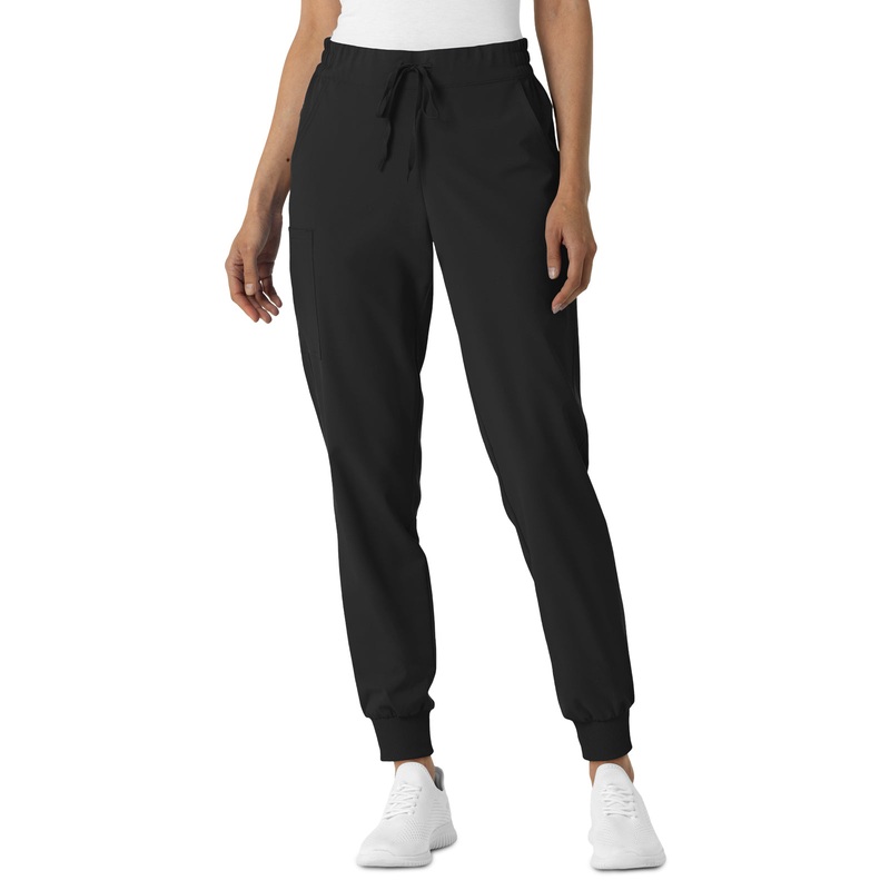 Women's Six-Pocket Jogger Pant - 5934 - Black