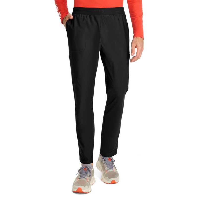 Men's 6-Pocket Cargo Pant - IN014A - Black