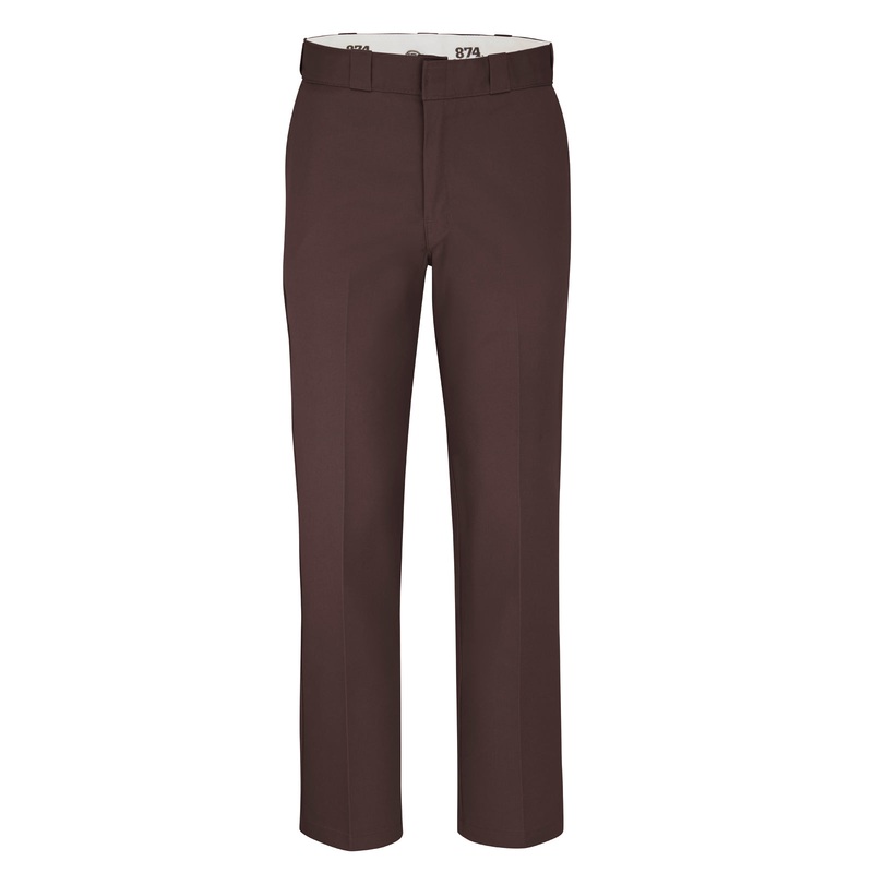 Men's Industrial 874 Work Pant - P874 - Dark Brown