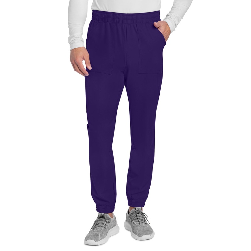 Men's 4-Pocket Mid Rise Jogger Pant - CK278A - Grape