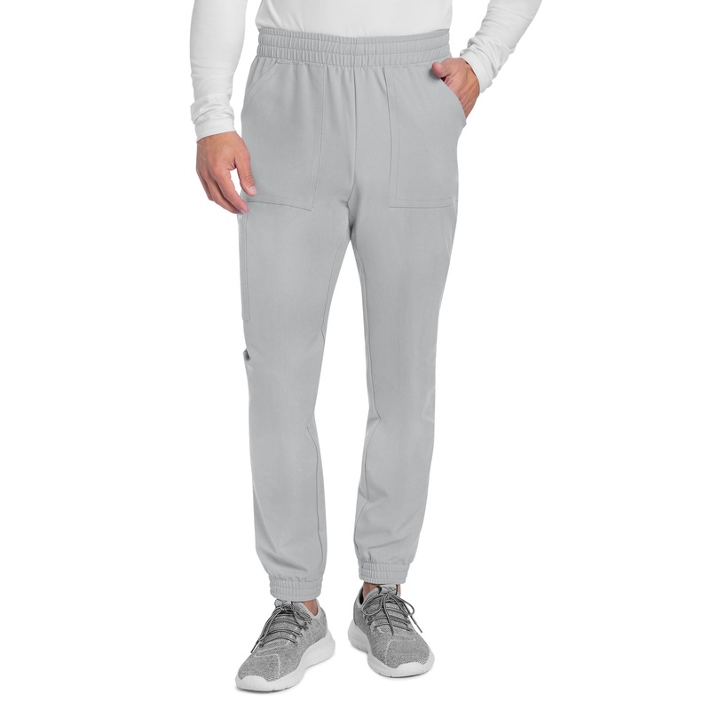 Men's 4-Pocket Mid Rise Jogger Pant - CK278A - Grey