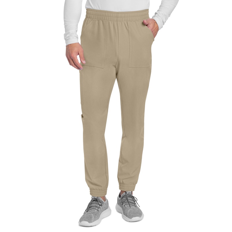 Men's 4-Pocket Mid Rise Jogger Pant - CK278A - Khaki