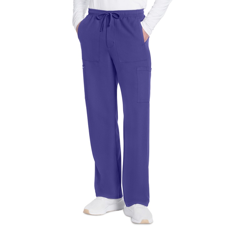 Men's 6-Pocket Straight Leg Pant - CK279A - Grape