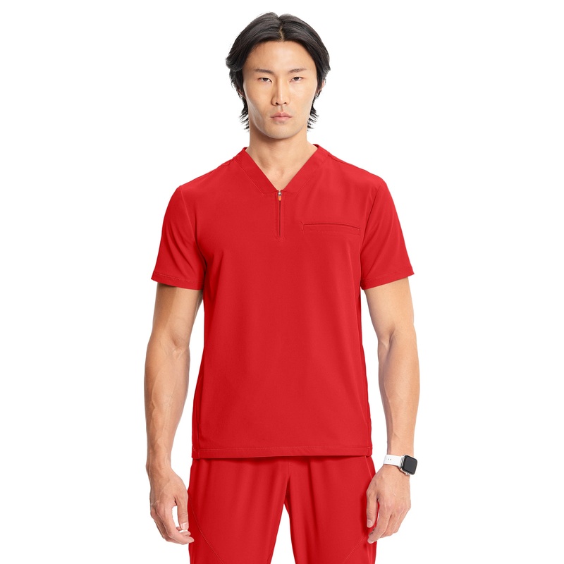 Men's V-Neck Top - IN702A - Fire Bird