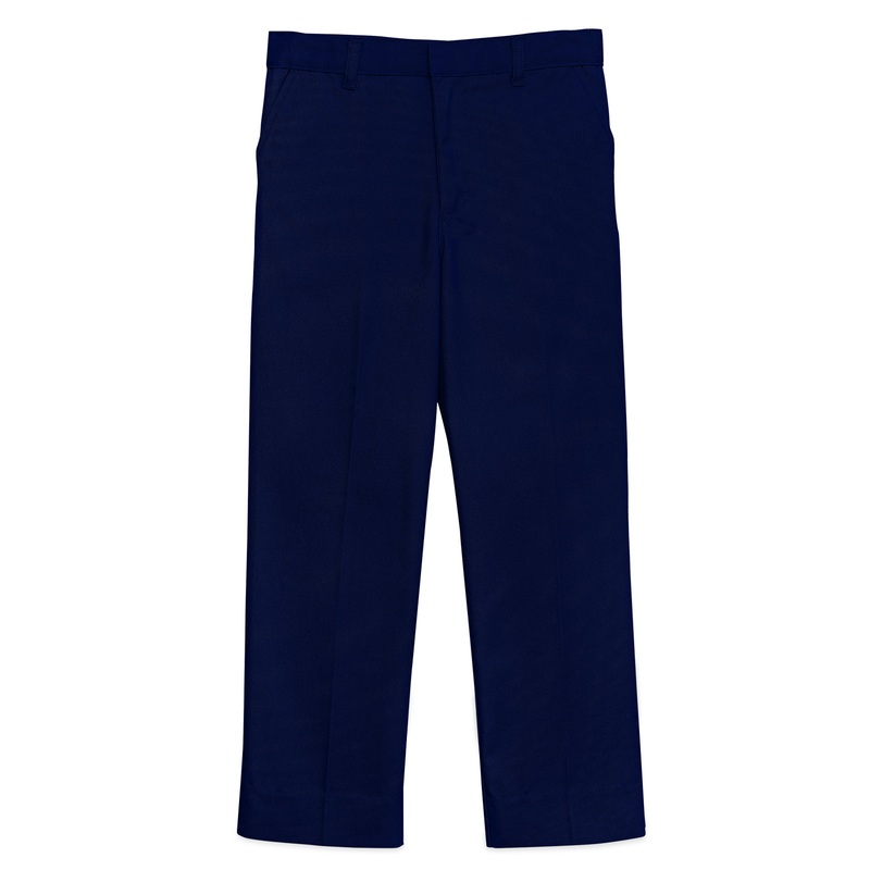 Boy's 4-Pocket Flat Front Youth Pant - CR032Y - Dark Navy